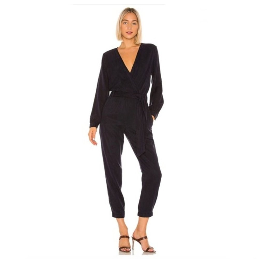 Young Fabulous & Broke Catelyn Jumpsuit in Midnight - Large